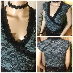 🛍3/$24 Lace Top from The Brand🛍 (VOLT)